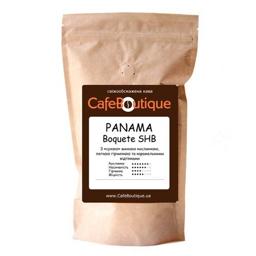 Кава CafeBoutique Panama Boquete Casa Ruiz у зернах 250 г - фото-1