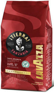 Кава Lavazza Tierra Tanzania у зернах 1000 г - фото-1