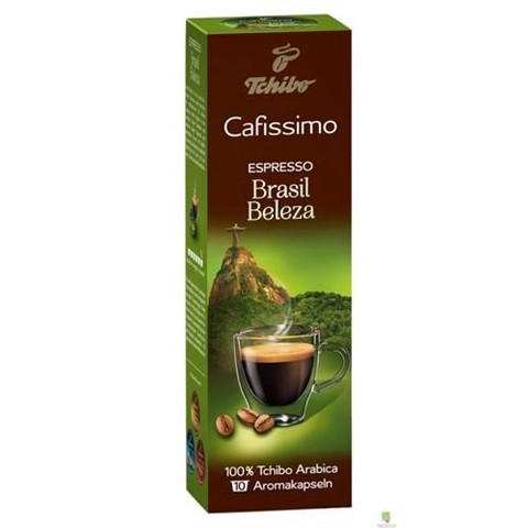 Кава у капсулах Tchibo Cafissimo Espresso Brasil Beleza 10 шт - фото-1