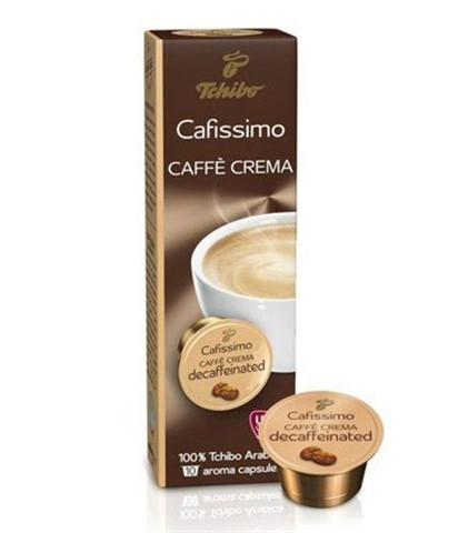 Кава в капсулах Tchibo Cafissimo Caffè Crema decaffeinated 10 шт - фото-1
