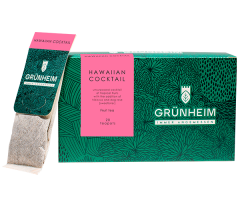 Фруктовий чай Grunheim Hawaiian Cocktail у пакетиках 20 шт - фото-1