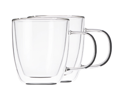 Набір чашок із подвійними стінками Ardesto AR2631GH 2 шт 310 мл - фото-1