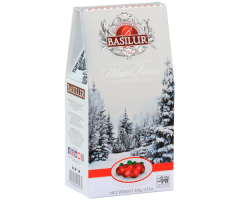 Чорний чай Basilur Зимові ягоди Брусниця картон 100 г - фото-1