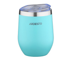 Термокухоль Ardesto Compact Mug блакитний 350 мл - фото-1 Термокухоль Ardesto Compact Mug блакитний 350 мл - фото-1