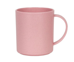 Бамбуковий кухоль Voyager рожевий 320 мл - фото-1