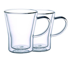 Набір чашок з подвійними стінками Con Brio 2 шт. 280 мл (СВ-8528-2) - фото-1