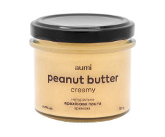 Арахісова паста Aumi Кремова 120 г - фото-1