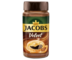 Кава Jacobs Velvet розчинна 200 г - фото-1