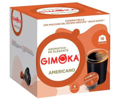 Кава в капсулах Gimoka Dolce Gusto Americano - 16 шт. - фото-1