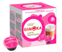 Кава в капсулах Gimoka Dolce Gusto Latte Macchiato - 16 шт - фото-1