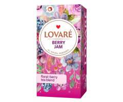 Квітковий чай Lovare Ягідний Джем у пакетиках 24 шт - фото-1 Квітковий чай Lovare Ягідний Джем у пакетиках 24 шт - фото-1