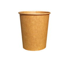 Склянка паперова крафтова 185 мл - 50 шт - фото-1