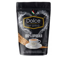 Кава Dolce Aroma 100% Arabica розчинна 120 г - фото-1