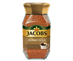 Кава Jacobs Cronat Gold розчинна 200 г - фото-1