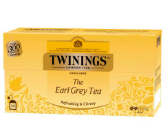 Черный чай Twinings Earl Grey в пакетиках 25 шт