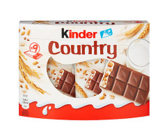 Шоколад Kinder Country з молочно-злаковою начинкою 211,5 г - фото-1