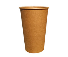 Склянка паперова крафтова 340 мл - 50 шт - фото-1