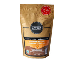 Кава Zavida English Toffee у зернах 340 г - фото-1