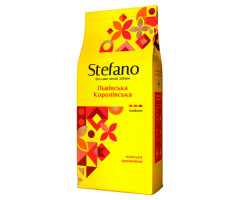 Кава Stefano Львівська Королівська у зернах 900 г - фото-1