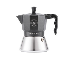 Гейзерная кофеварка E&B LAB Induction Moka Pot 3T 150 мл Гейзерная кофеварка E&B LAB Induction Moka Pot 3T 150 мл