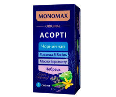 Черный чай Мономах Ассорти в пакетиках 21 шт Черный чай Мономах Ассорти в пакетиках 21 шт
