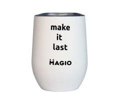 Термокружка MAGIO MG-1042 белая 350 мл