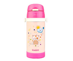 Термос MAGIO MG-1049P розовый 350 мл