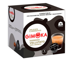 Кофе в капсулах Gimoka Dolce Gusto Vellutato -16 шт