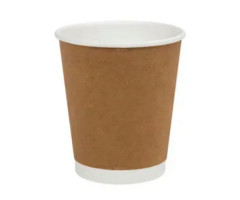 Стакан бумажный крафтовый двухслойный 110 мл - 25 шт