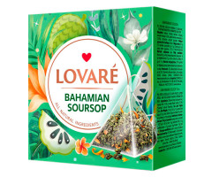 Зеленый чай Lovare Багамский Саусеп в пирамидках 15 шт