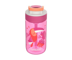 Бутылка детская Kambukka Lagoon Toekan Love тритановая розовая 400 мл