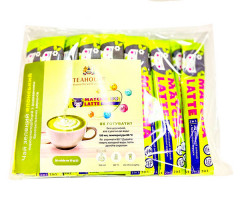 Японский чай Teahouse №123 Матча Латте 2 в 1 в стиках 25х10 г