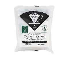 Бумажные фильтры CAFEC Abaca+ Cup1 белые 100 шт Бумажные фильтры CAFEC Abaca+ Cup1 белые 100 шт