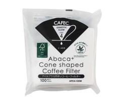 Бумажные фильтры CAFEC Abaca+ Cup4 белые 100 шт Бумажные фильтры CAFEC Abaca+ Cup4 белые 100 шт