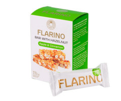 Батончики Flarino с фундуком, яблоком и корицей 6х22 г