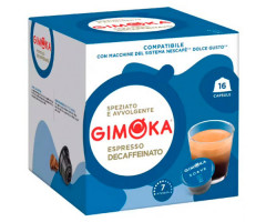 Кофе в капсулах Gimoka Dolce Gusto Espresso Decaffeinato -16 шт