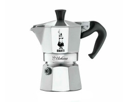 Гейзерная кофеварка Bialetti La Mokina на 0,5 порции 40 мл Гейзерная кофеварка Bialetti La Mokina на 0,5 порции 40 мл