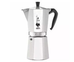 Гейзерная кофеварка Bialetti Moka Express на 12 порций 670 мл Гейзерная кофеварка Bialetti Moka Express на 12 порций 670 мл