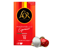 Кофе в капсулах L'OR Passione Rossa Espresso Maranello Nespresso - 10 шт Кофе в капсулах L'OR Passione Rossa Espresso Maranello Nespresso - 10 шт