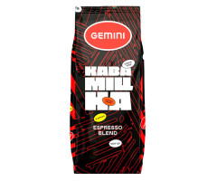 Кофе Gemini Крепкий espresso в зернах 1 кг