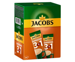 Кофейный напиток Jacobs 3 в 1 Cappuccino 24 шт