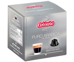 Кофе в капсулах Carraro A Modo Mio Puro Arabica 16 шт