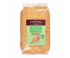 Сахар коричневый тростниковый Verival Demerara нерафинированный 500 г