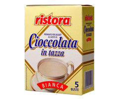 Белый горячий шоколад Ristora в пакетиках 5 шт Белый горячий шоколад Ristora в пакетиках 5 шт
