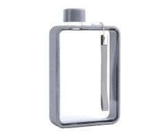 Бутылка для воды Line Art Bella тритановая серая 380 мл