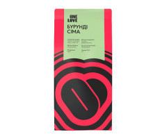 Кофе ONE LOVE Burundi Sima filter в зернах 250 г