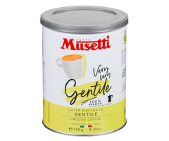 Кофе Musetti Caffe Gentile молотый ж/б 250 г