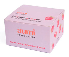 Крамбл Aumi Клубничный с бананом 12х35 г