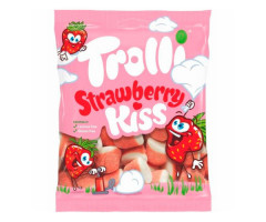Конфеты желейные Trolli Kiss Strawberry 150 г