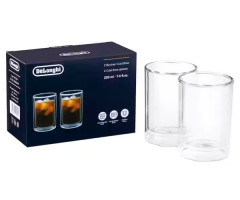 Набор стаканов Delonghi DLSC324 для холодного заваривания 2 шт х 220 мл